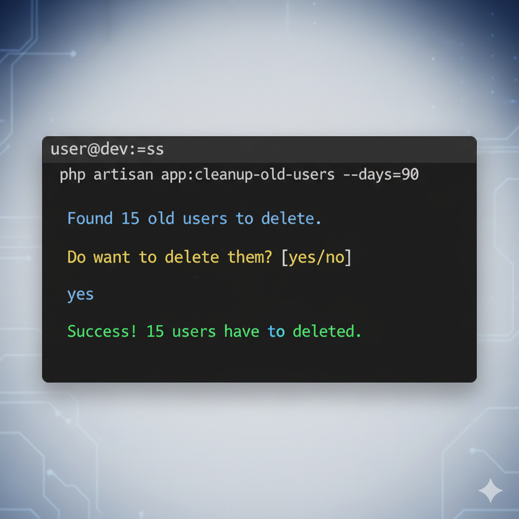 Crea Comandos Artisan en Laravel y Automatiza tus Tareas Repetitivas
