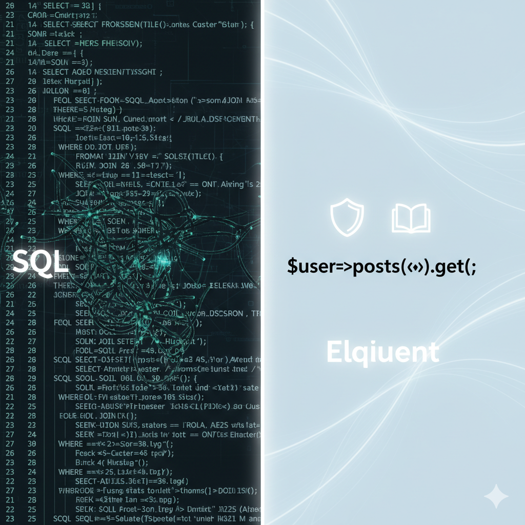 ¿Por Qué Usar Eloquent en Vez de Consultas SQL Crudas en Laravel?